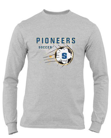 Stillwater Pioneers Soccer #2 Men's Premium LS T-Shirt