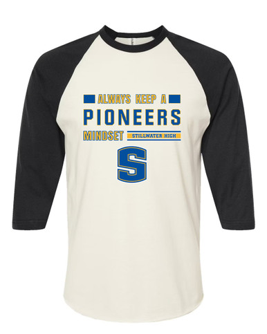 Stillwater Pioneers Mindset Women's Baseball T-Shirt