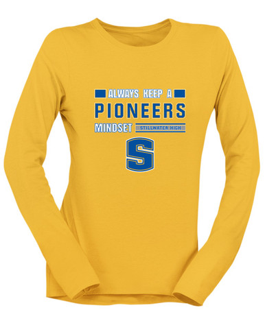 Stillwater Pioneers Mindset Women's LS T-Shirt