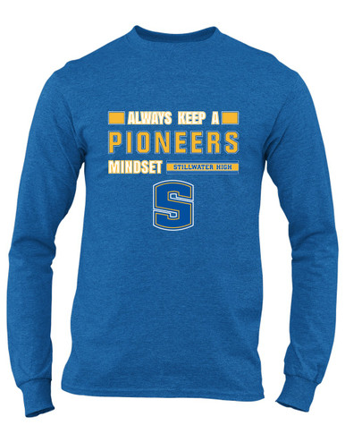 Stillwater Pioneers Mindset Men's Premium LS T-Shirt