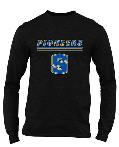 Stillwater Pioneers Mascot #8 Men's Premium LS T-Shirt