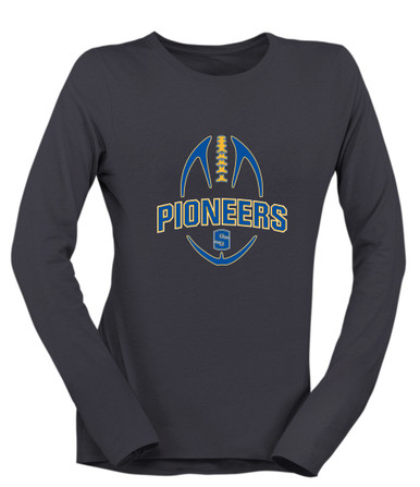 Stillwater Pioneers Football #5 Women's Premium LS T-Shirt