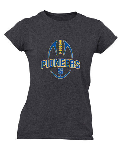 Stillwater Pioneers Football #5 Women's Premium SS T-Shirt