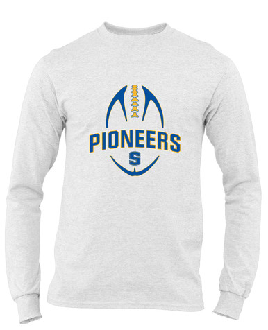 Stillwater Pioneers Football #5 Men's LS T-Shirt