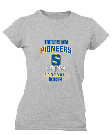 Stillwater Pioneers Football #6 Women's SS T-Shirt