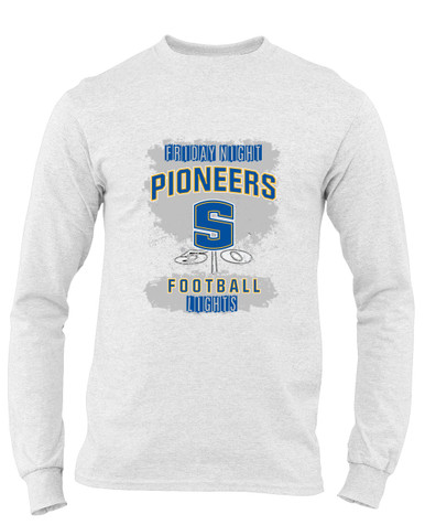 Stillwater Pioneers Football #6 Men's Premium LS T-Shirt