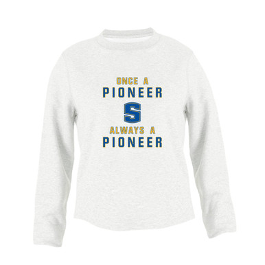 Stillwater Pioneers Once A Women's Sweatshirt
