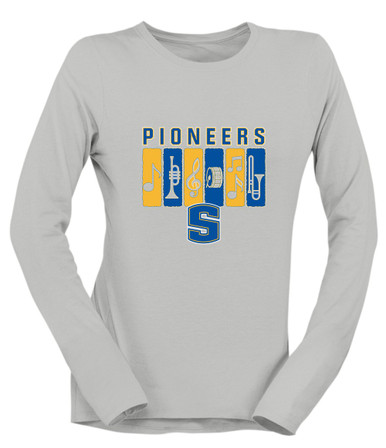 Stillwater Pioneers Band # 2 Women's Premium LS T-Shirt