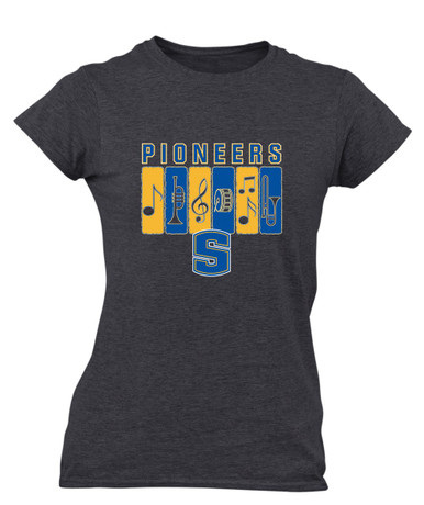 Stillwater Pioneers Band # 2 Women's Premium SS T-Shirt
