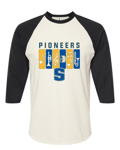 Stillwater Pioneers Band # 2 Men's Baseball T-Shirt