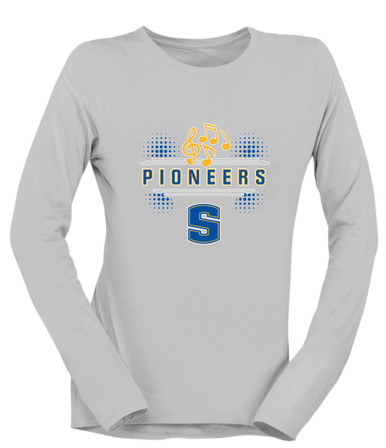Stillwater Pioneers Band # 3 Women's LS T-Shirt