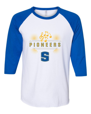 Stillwater Pioneers Band # 3 Men's Baseball T-Shirt