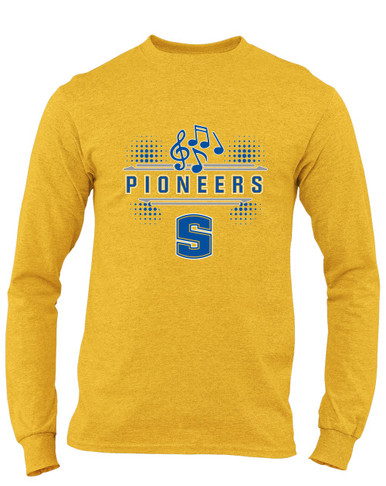 Stillwater Pioneers Band # 3 Men's LS T-Shirt