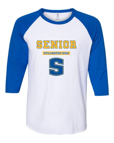 Stillwater Pioneers Senior #2 Women's Baseball T-Shirt