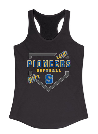 Stillwater Pioneers Softball #2 Women's Tank Top