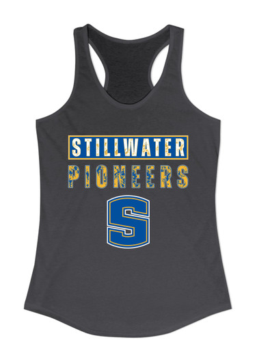 Stillwater Pioneers Mascot #9 Women's Tank Top