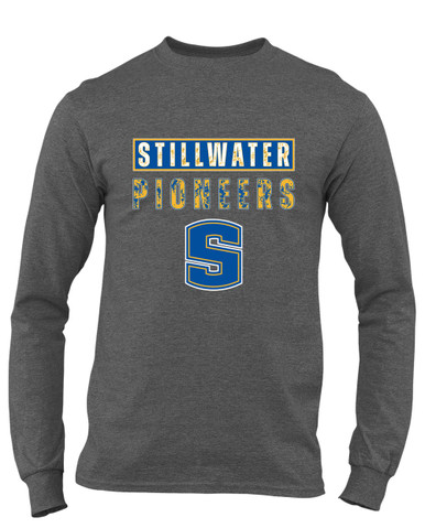 Stillwater Pioneers Mascot #9 Men's Premium LS T-Shirt