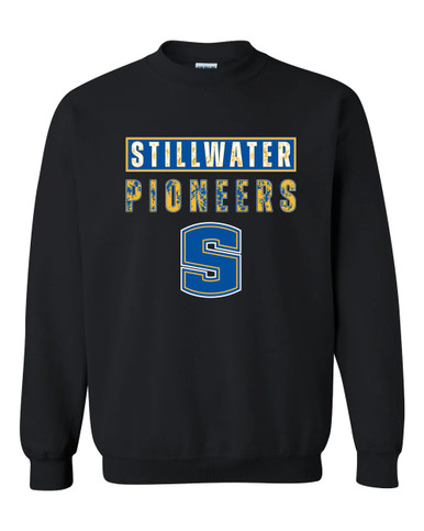 Stillwater Pioneers Mascot #9 Men's Sweatshirt