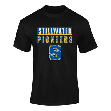 Stillwater Pioneers Mascot #9 Men's SS T-Shirt