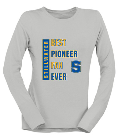 Stillwater Pioneers Best Pioneer Fan Women's Premium LS T-Shirt