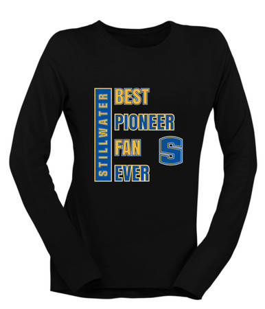 Stillwater Pioneers Best Pioneer Fan Women's LS T-Shirt