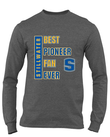 Stillwater Pioneers Best Pioneer Fan Men's LS T-Shirt