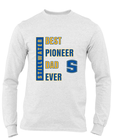 Stillwater Pioneers Best Pioneer Dad Men's Premium LS T-Shirt