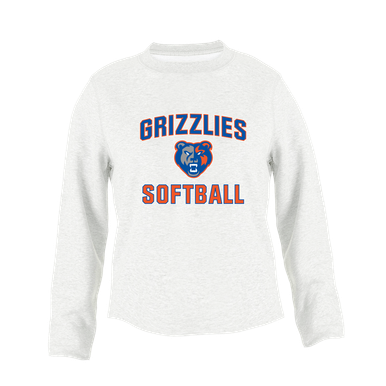 Grand Oaks Grizzlies Softball #1 Women's Sweatshirt