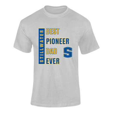 Stillwater Pioneers Best Pioneer Dad Men's SS T-Shirt