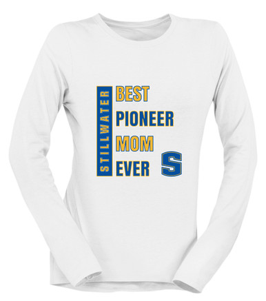 Stillwater Pioneers Best Pioneer Mom Women's Premium LS T-Shirt