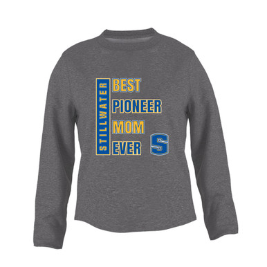 Stillwater Pioneers Best Pioneer Mom Women's Sweatshirt