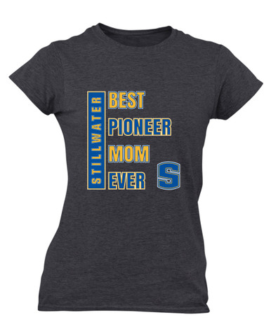Stillwater Pioneers Best Pioneer Mom Women's Premium SS T-Shirt