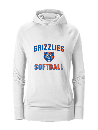 Grand Oaks Grizzlies Softball #1 Women's Hoodie