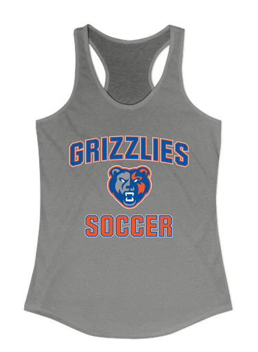 Grand Oaks Grizzlies Soccer #1 Women's Tank Top