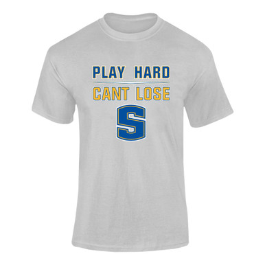 Stillwater Pioneers Play Hard, Can't Lose Men's SS T-Shirt