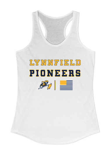 Lynnfield Pioneers Spirit Flag Women's Tank Top