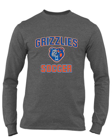 Grand Oaks Grizzlies Soccer #1 Men's LS T-Shirt