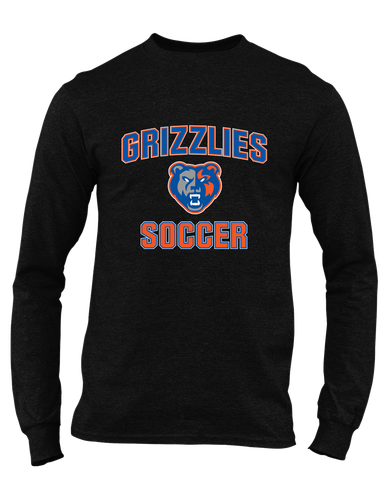 Grand Oaks Grizzlies Soccer #1 Men's Premium LS T-Shirt