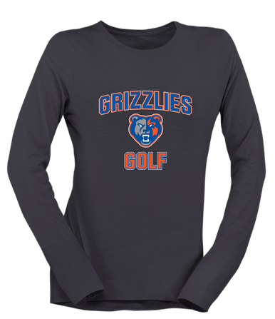 Grand Oaks Grizzlies Golf Women's Premium LS T-Shirt