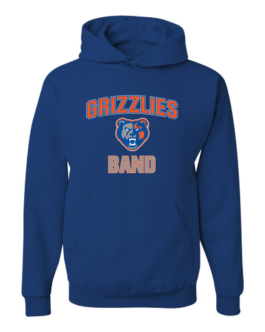 Grand Oaks Grizzlies Band # 1 Men's Premium Hoodie