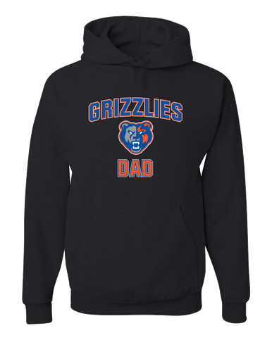 Grand Oaks Grizzlies Dad Men's Premium Hoodie