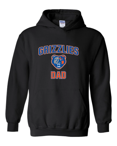 Grand Oaks Grizzlies Dad Men's Hoodie