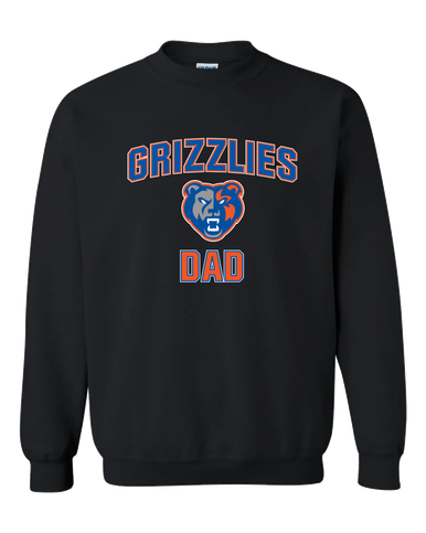 Grand Oaks Grizzlies Dad Men's Sweatshirt