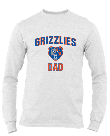 Grand Oaks Grizzlies Dad Men's LS T-Shirt