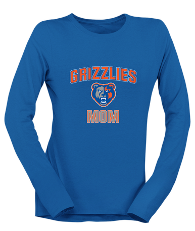 Grand Oaks Grizzlies Mom Women's LS T-Shirt