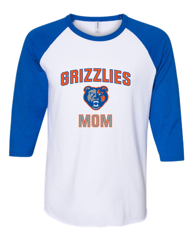 Grand Oaks Grizzlies Mom Women's Baseball T-Shirt