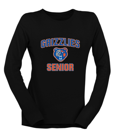 Grand Oaks Grizzlies Senior #1 Women's LS T-Shirt