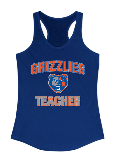 Grand Oaks Grizzlies Teacher Women's Tank Top