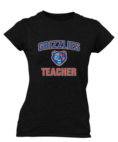 Grand Oaks Grizzlies Teacher Women's SS T-Shirt