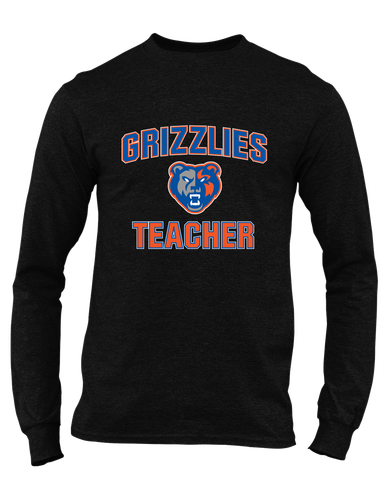 Grand Oaks Grizzlies Teacher Men's LS T-Shirt